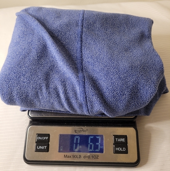 L.L. Bean Fleece Purple Quarter Zip Sweater sz M 247229 - Picture 10 of 10